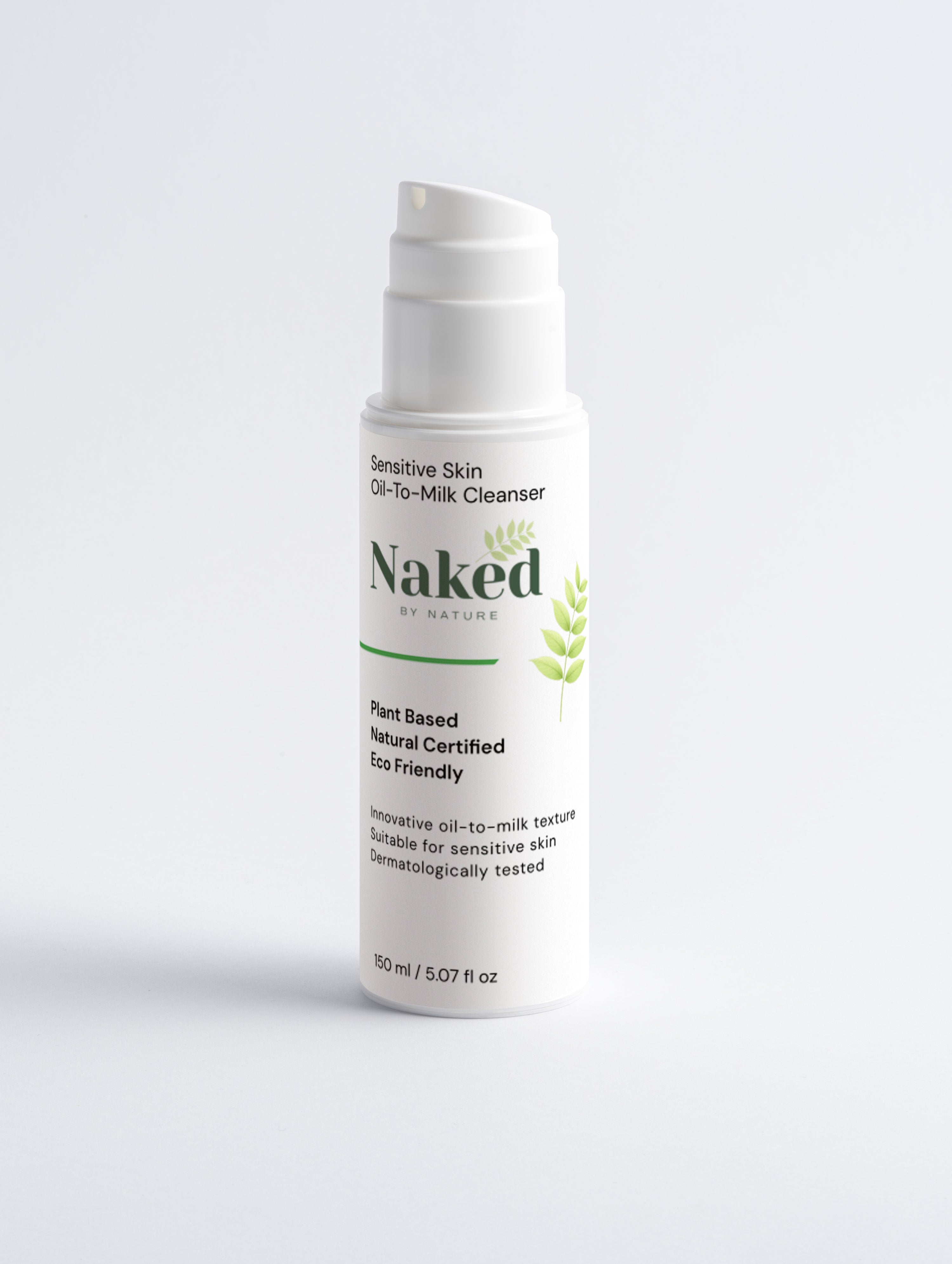 Naked by Nature | Sensitive Skin Oil-To-Milk Cleanser