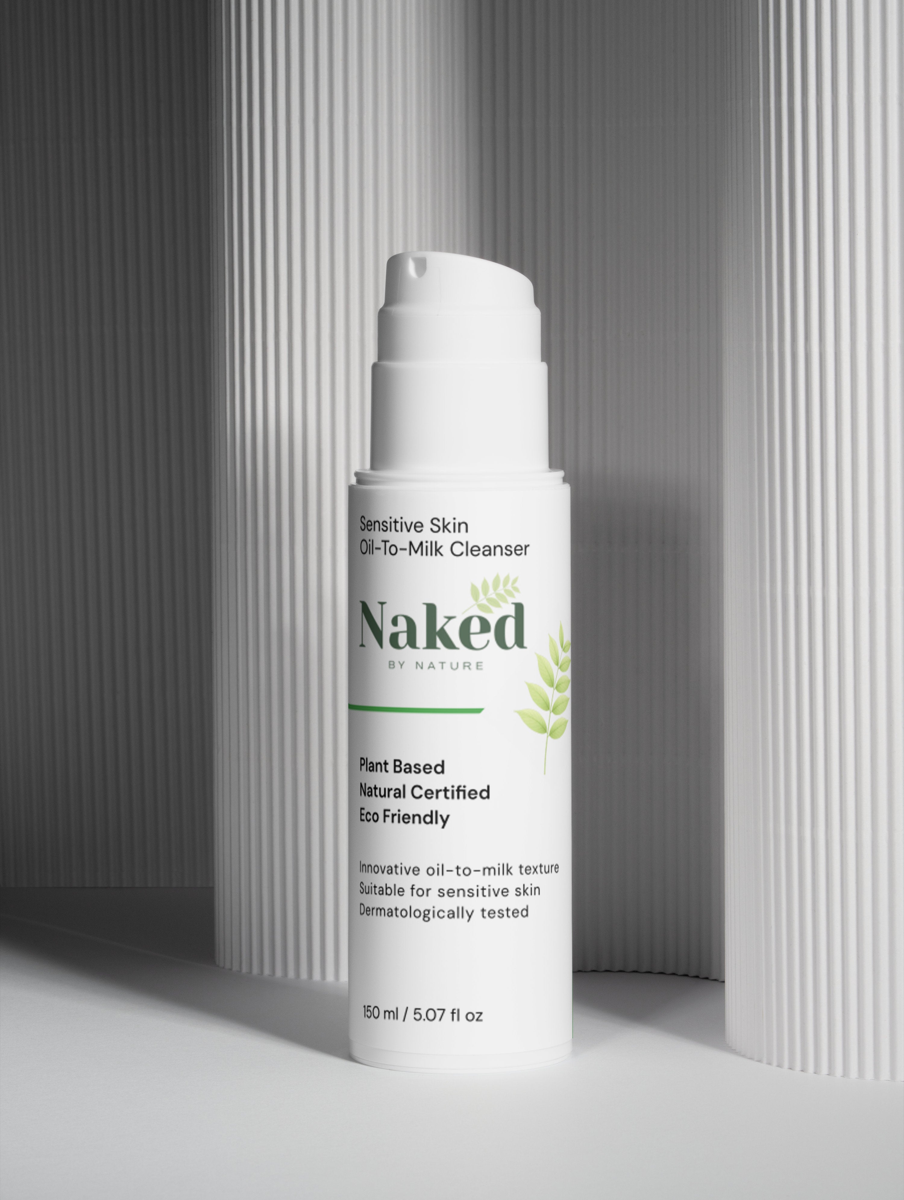 Naked by Nature | Sensitive Skin Oil-To-Milk Cleanser