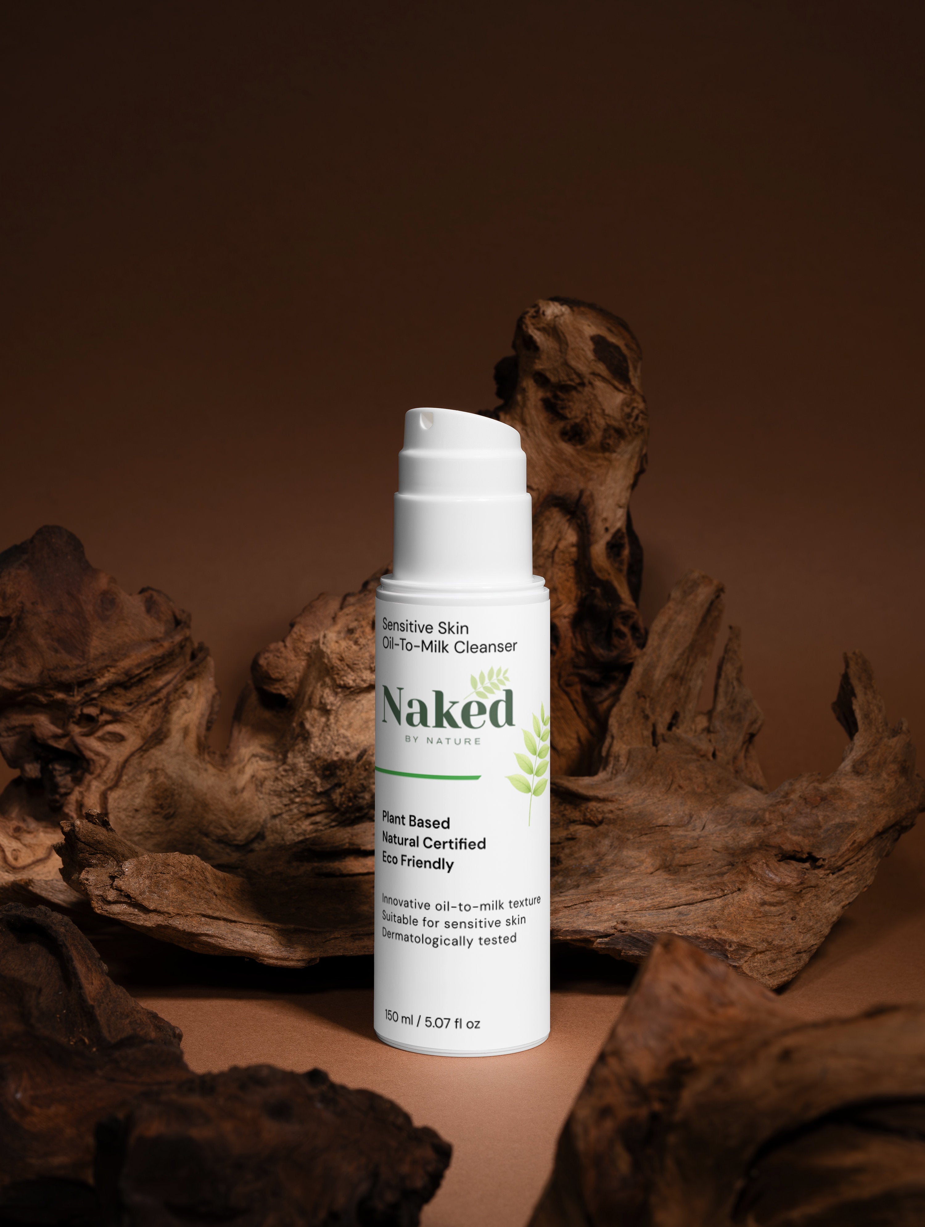 Naked by Nature | Sensitive Skin Oil-To-Milk Cleanser